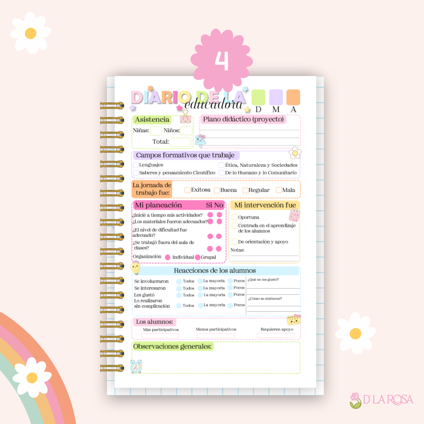 Diario de la educadora