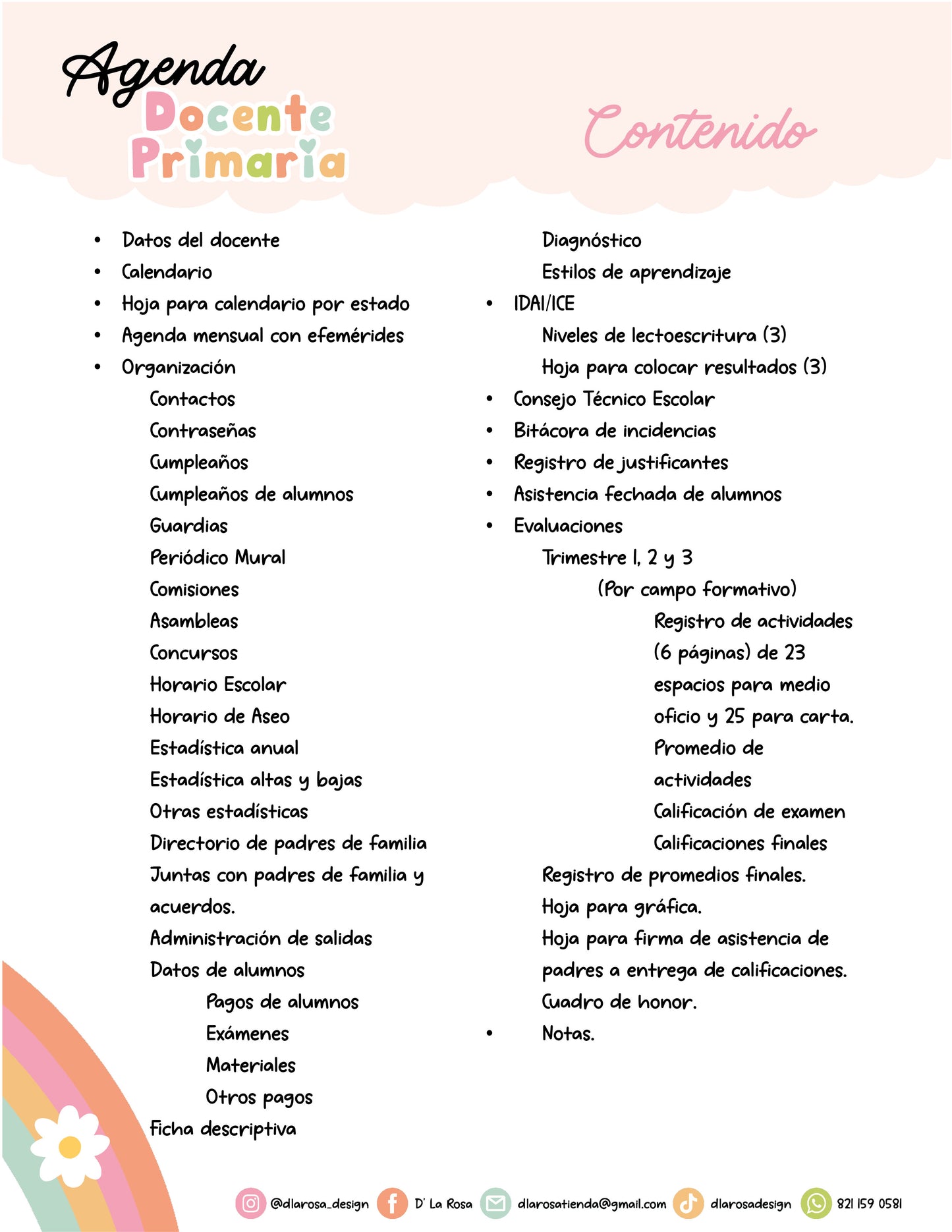 Agenda Docente