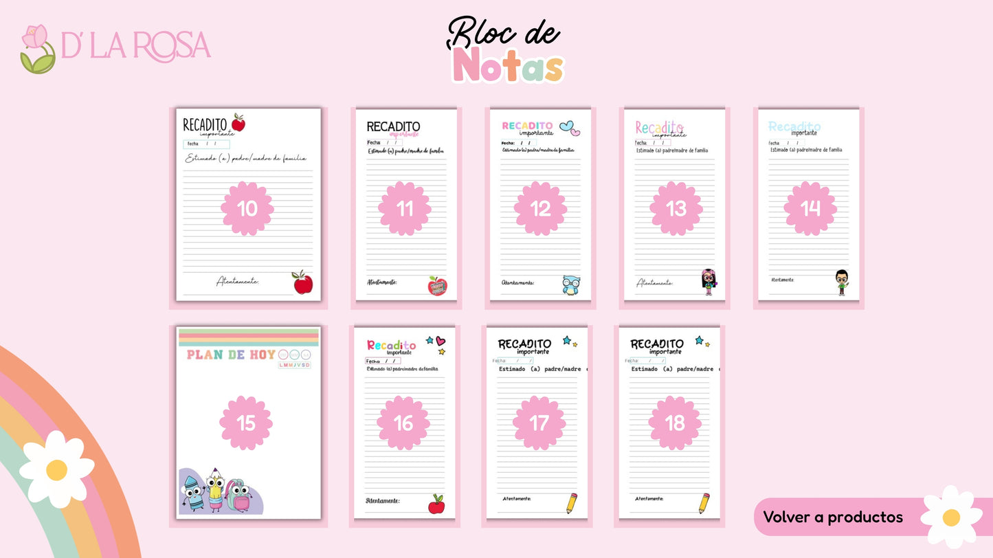 Bloc de notas sencillo
