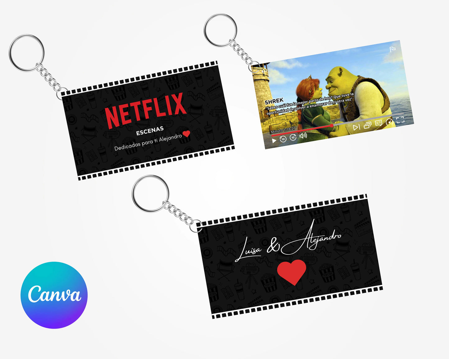 Plantilla canva NetflixPartyBox