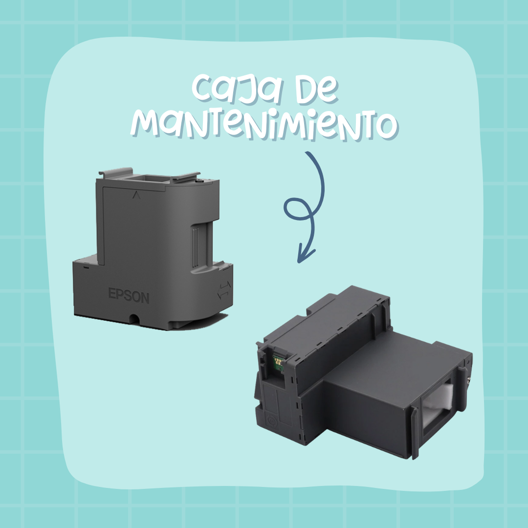 Caja de mantenimiento de impresora
