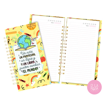 Libreta de bolsillo esquela