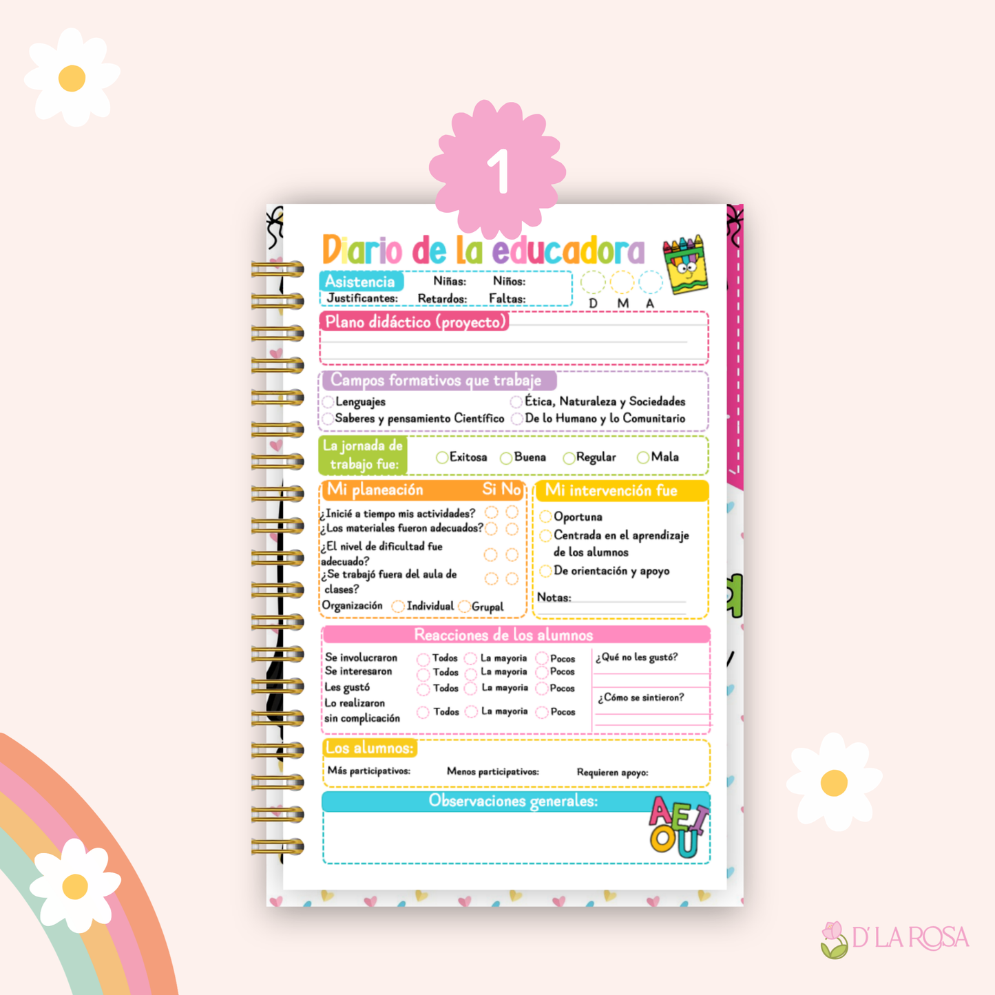 Diario de la educadora