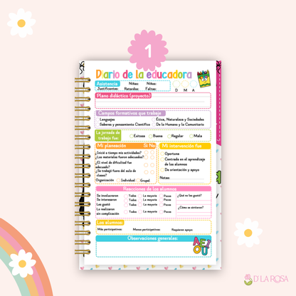 Diario de la educadora