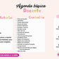 Agenda básica docente