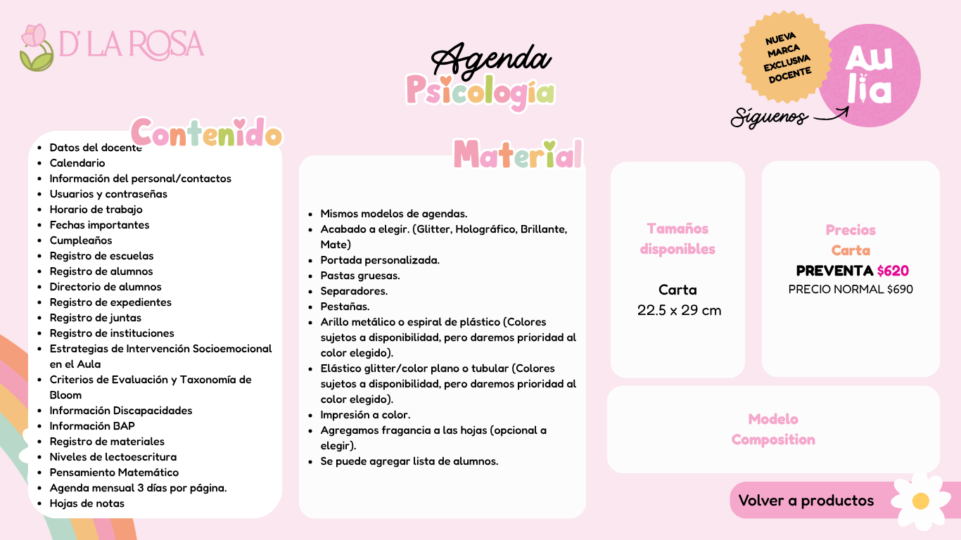 Agenda Psicología