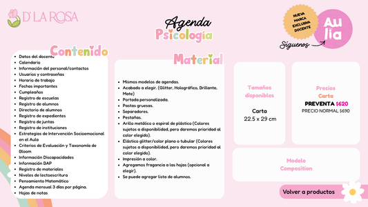 Agenda Psicología
