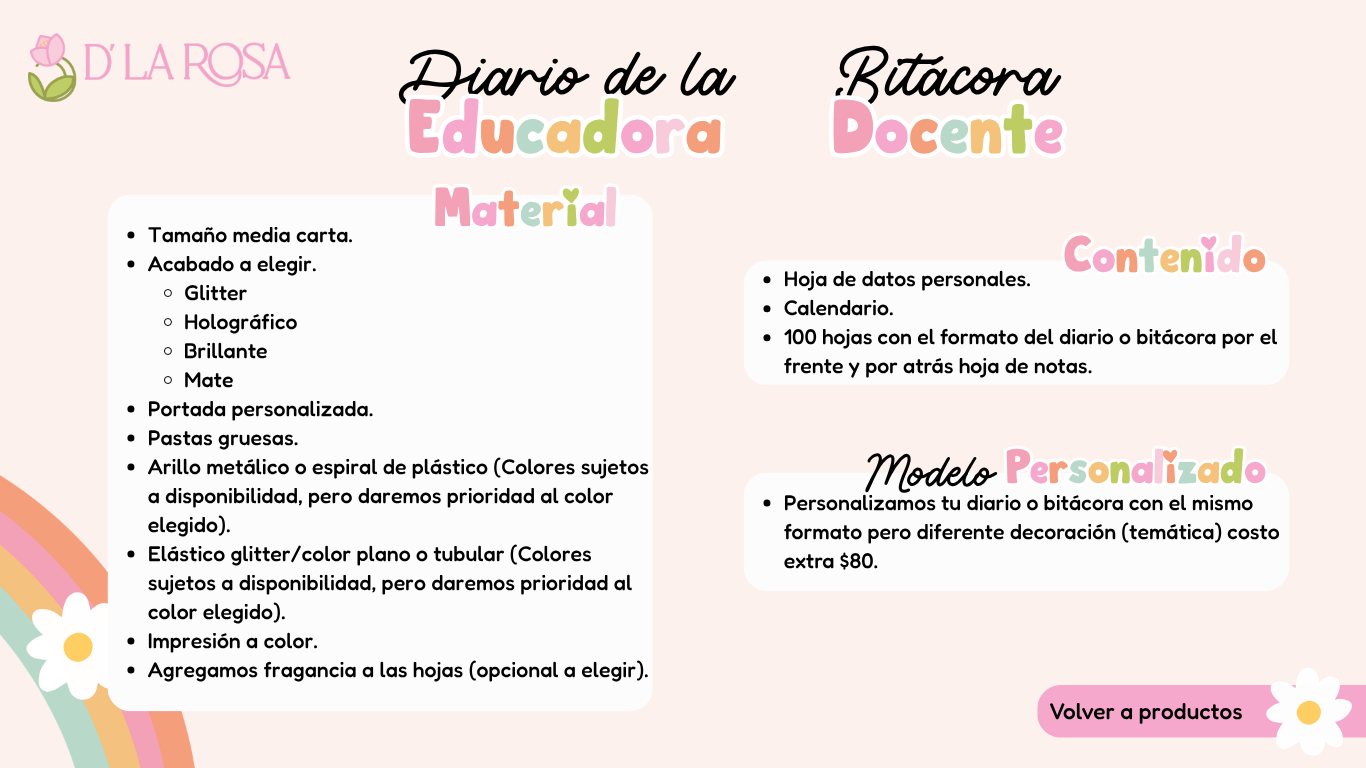 Diario de la educadora