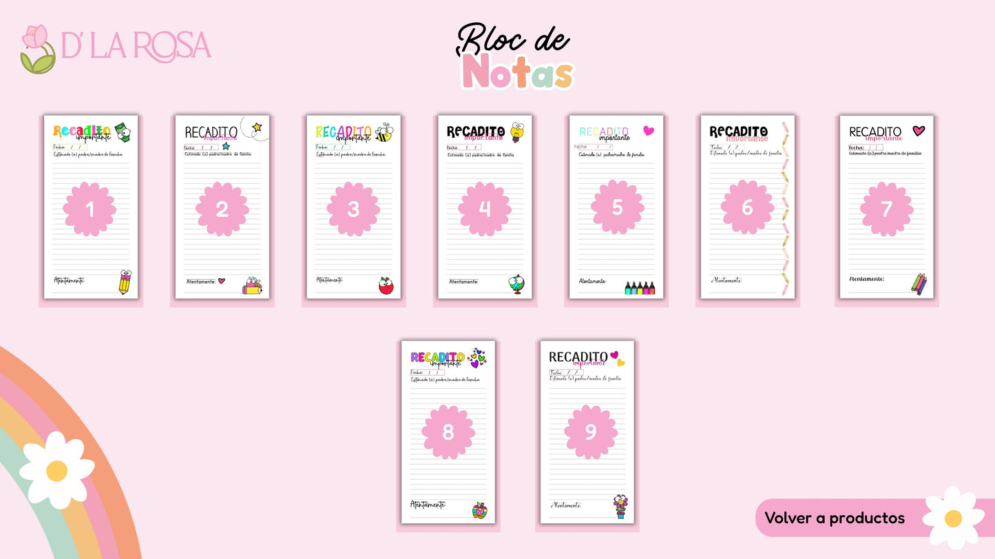 Bloc de notas sencillo