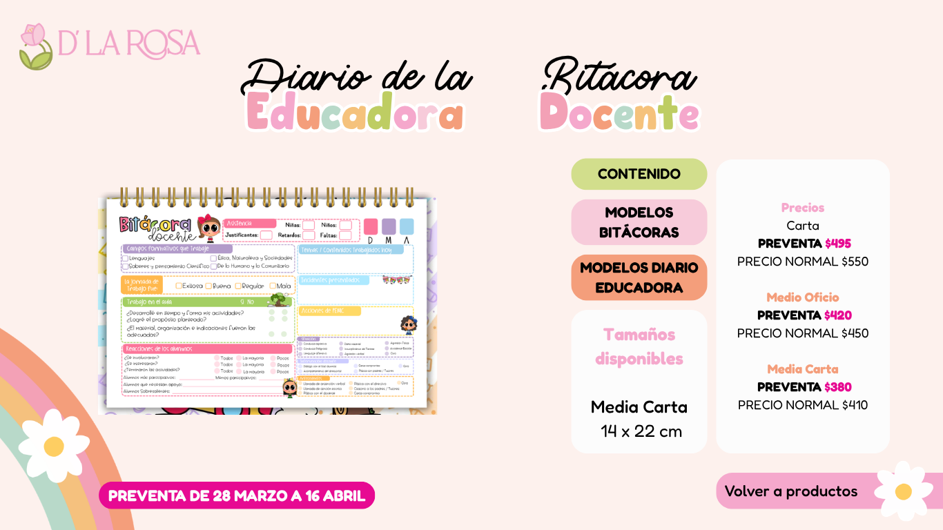 Diario de la educadora