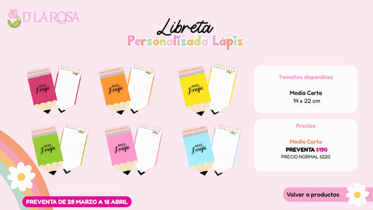 Libreta Lápiz