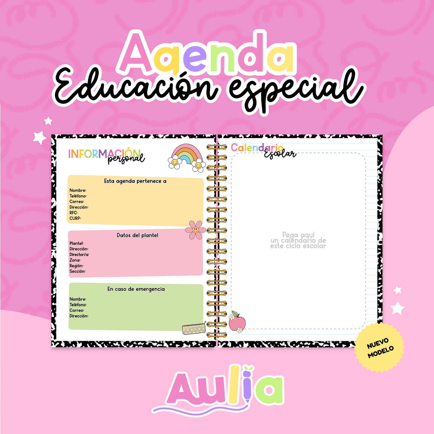 Agenda Educación Especial