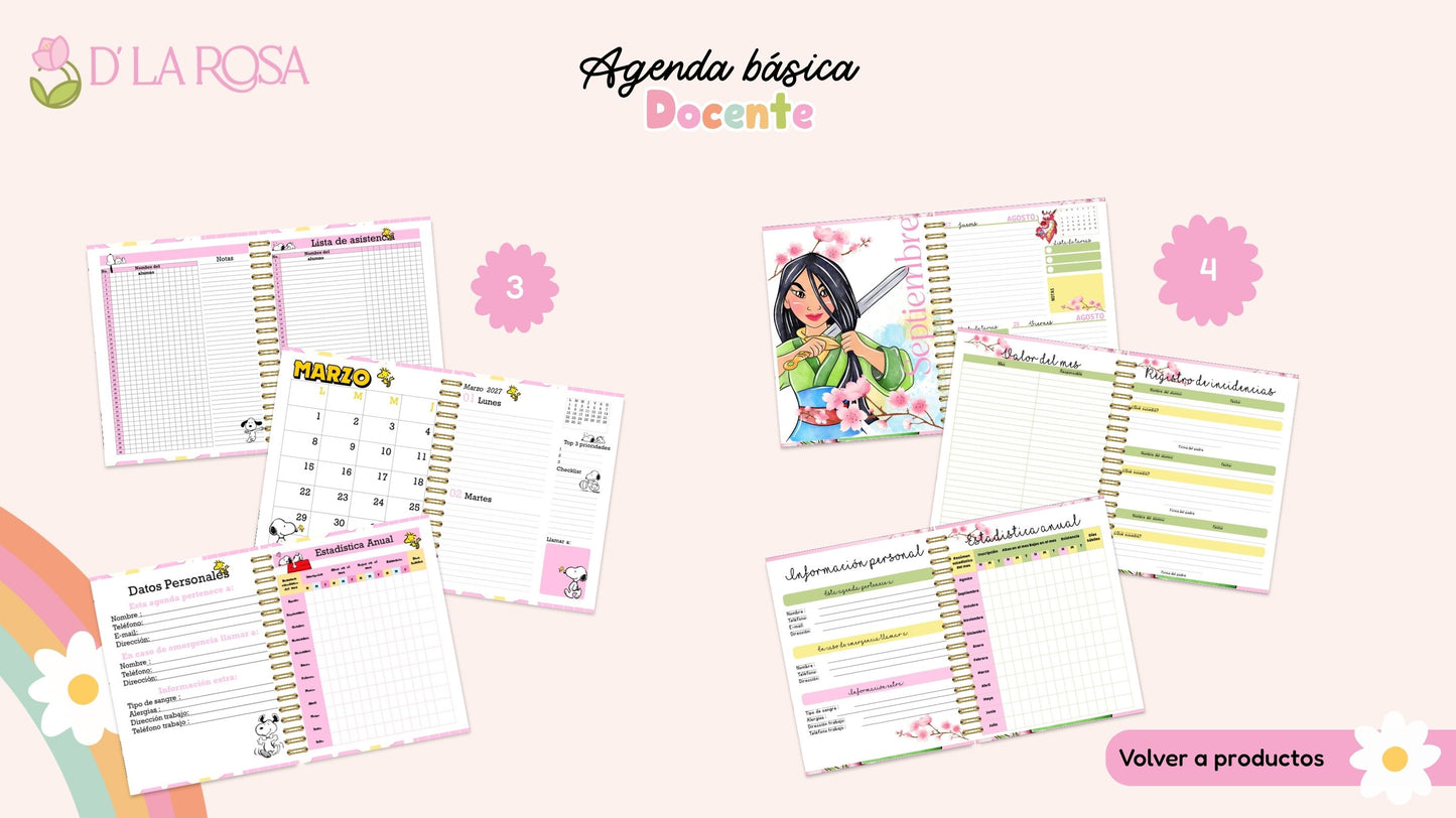 Agenda básica docente