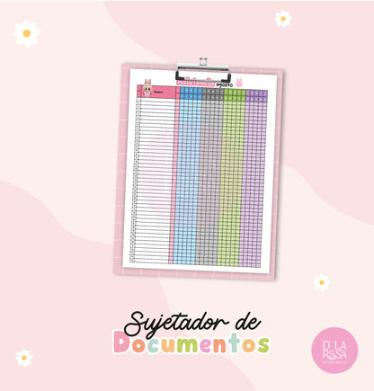 Sujetador de documentos